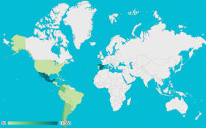 Mapa estadístico de los eneatipos - Test de Eneagrama